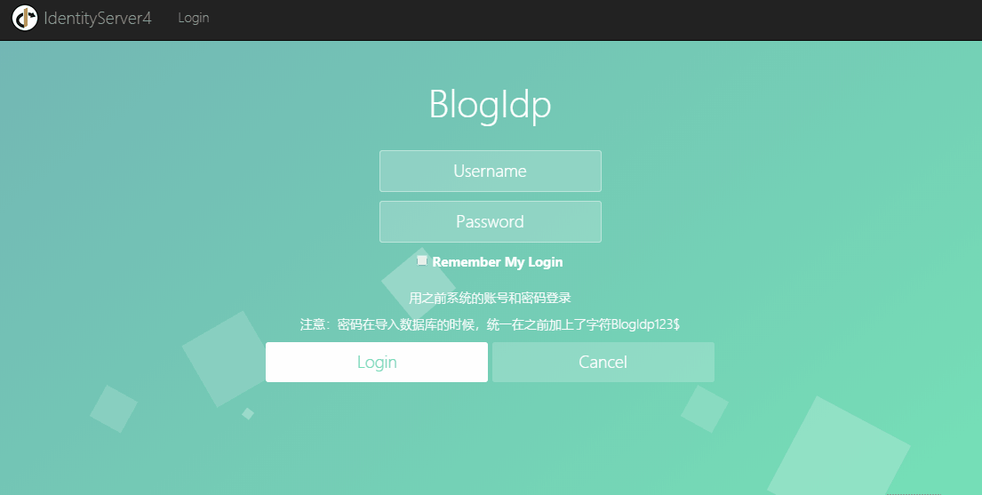 從壹開(kāi)始 [ Ids4實(shí)戰(zhàn) ] 之三║ 詳解授權(quán)持久化 & 用戶(hù)數(shù)據(jù)遷移